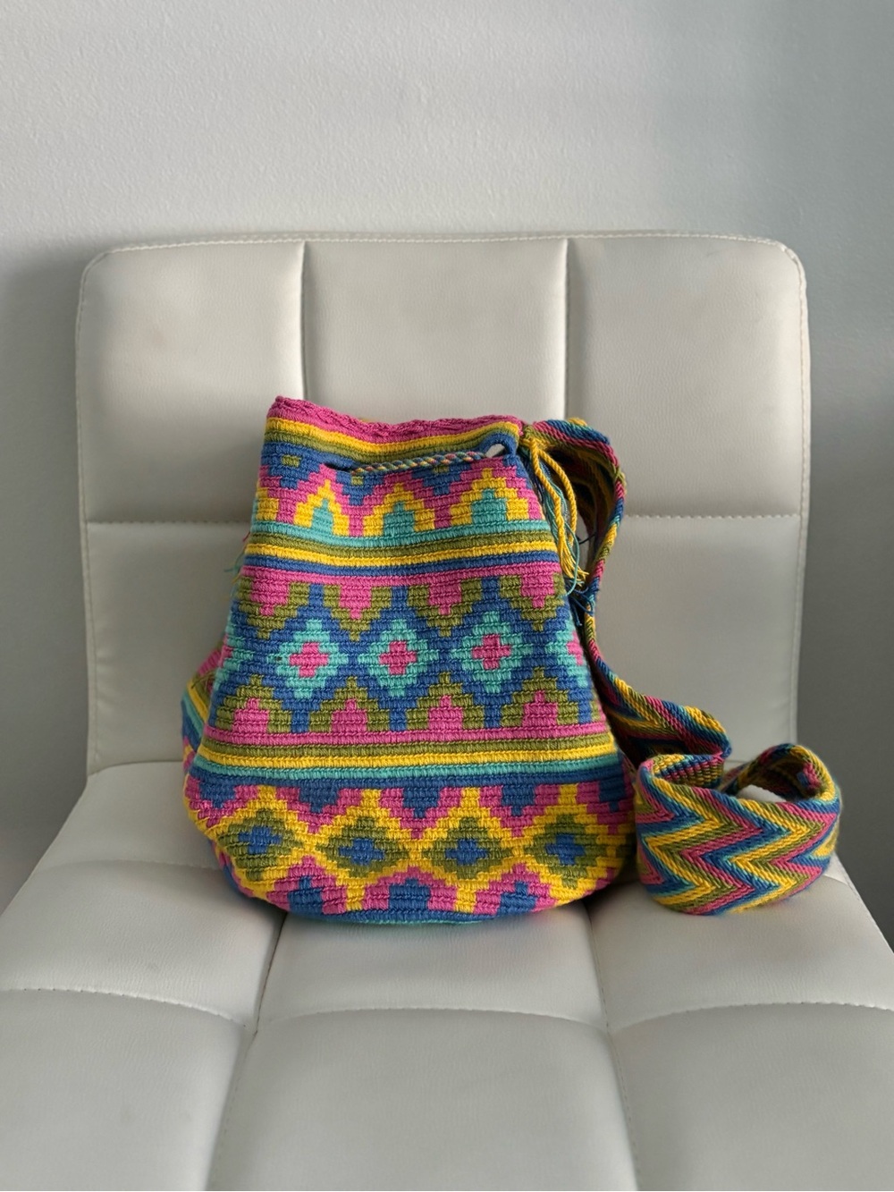 BOHO Drawstring Crossbody - Picture 2 of 4